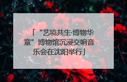 “艺境共生·博物华章”博物馆沉浸交响音乐会在沈阳举行
