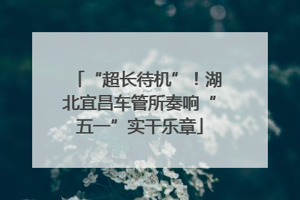 “超长待机”！湖北宜昌车管所奏响“五一”实干乐章