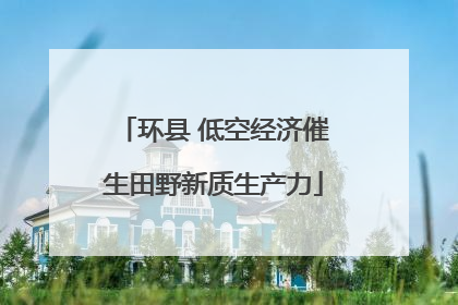 环县 低空经济催生田野新质生产力