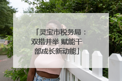 灵宝市税务局：双措并举 赋能干部成长新动能
