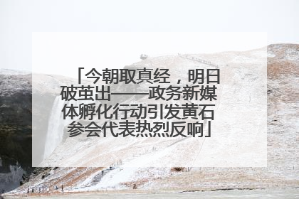 今朝取真经，明日破茧出——政务新媒体孵化行动引发黄石参会代表热烈反响