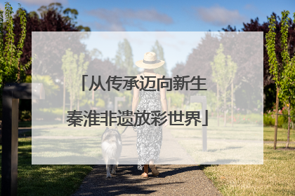 从传承迈向新生 秦淮非遗放彩世界
