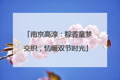 南京高淳：粽香童梦交织，情暖双节时光