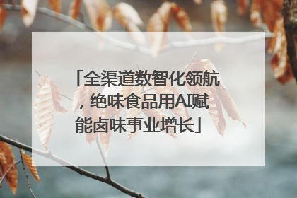 全渠道数智化领航，绝味食品用AI赋能卤味事业增长