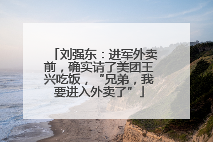 刘强东：进军外卖前，确实请了美团王兴吃饭，“兄弟，我要进入外卖了”