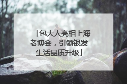 包大人亮相上海老博会，引领银发生活品质升级