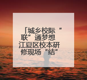 城乡校际“联”通梦想 江夏区校本研修现场“结”硕果