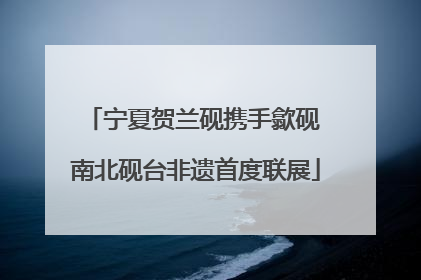 宁夏贺兰砚携手歙砚 南北砚台非遗首度联展