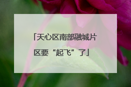 天心区南部融城片区要“起飞”了