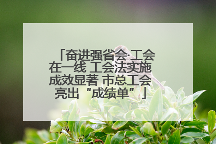 奋进强省会·工会在一线 工会法实施成效显著 市总工会亮出“成绩单”