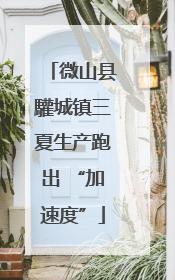 微山县驩城镇三夏生产跑出 “加速度”