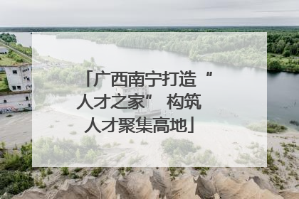广西南宁打造“人才之家” 构筑人才聚集高地