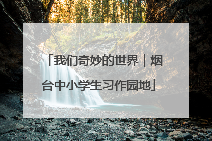 我们奇妙的世界｜烟台中小学生习作园地