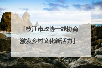 枝江市政协一线协商激发乡村文化新活力