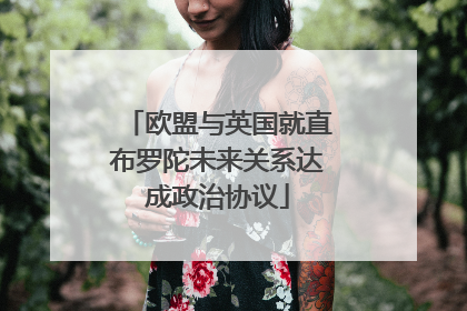 欧盟与英国就直布罗陀未来关系达成政治协议