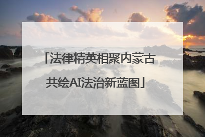 法律精英相聚内蒙古 共绘AI法治新蓝图