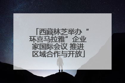 西藏林芝举办“环喜马拉雅”企业家国际会议 推进区域合作与开放