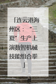 连云港海州区：“三夏”生产上演数智机械技能组合拳