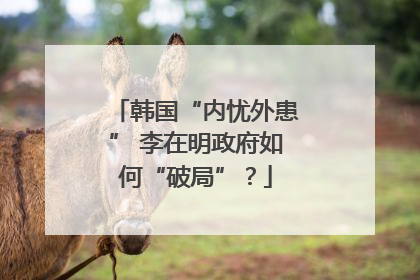 韩国“内忧外患” 李在明政府如何“破局”？