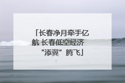 长春净月牵手亿航 长春低空经济“添翼”腾飞