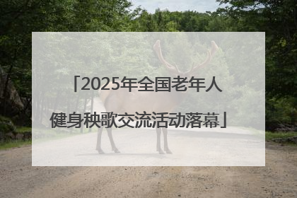 2025年全国老年人健身秧歌交流活动落幕