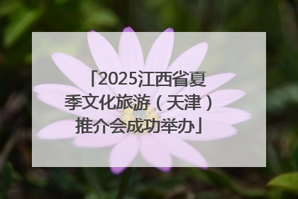 2025江西省夏季文化旅游（天津）推介会成功举办
