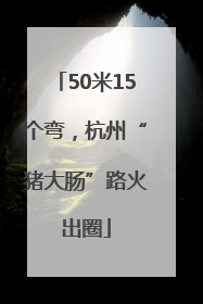 50米15个弯，杭州“猪大肠”路火出圈